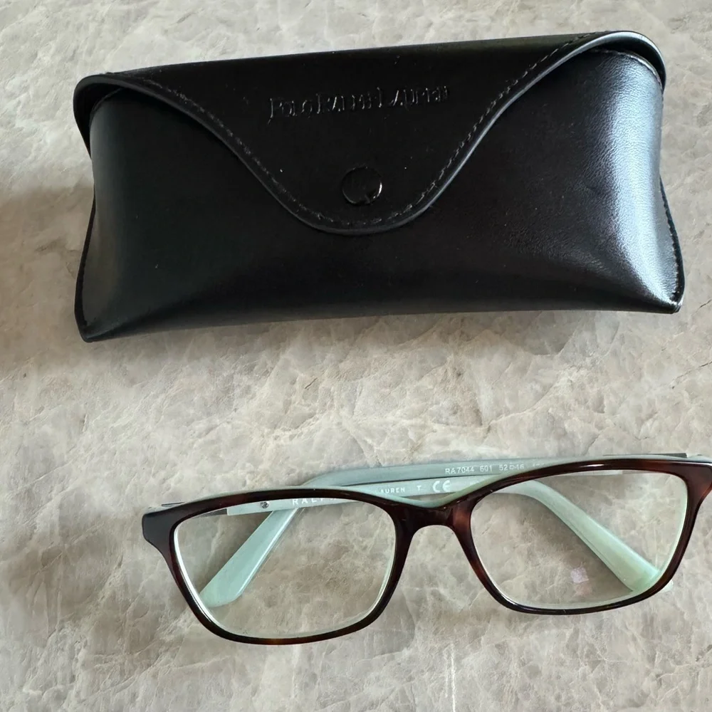 Ralph Lauren Eyeglasses RA 7044 601 Frames 52 []‎ 16 135 Flex Hinges Plus Case